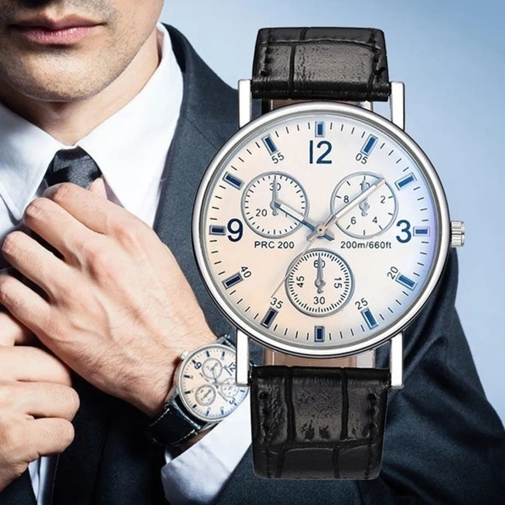

2023 Fashion Minimalist Watches Diamonds Round Wristwatches Leather Strap Simple Dial Super Thin Waterproof Clock Reloj Hombre