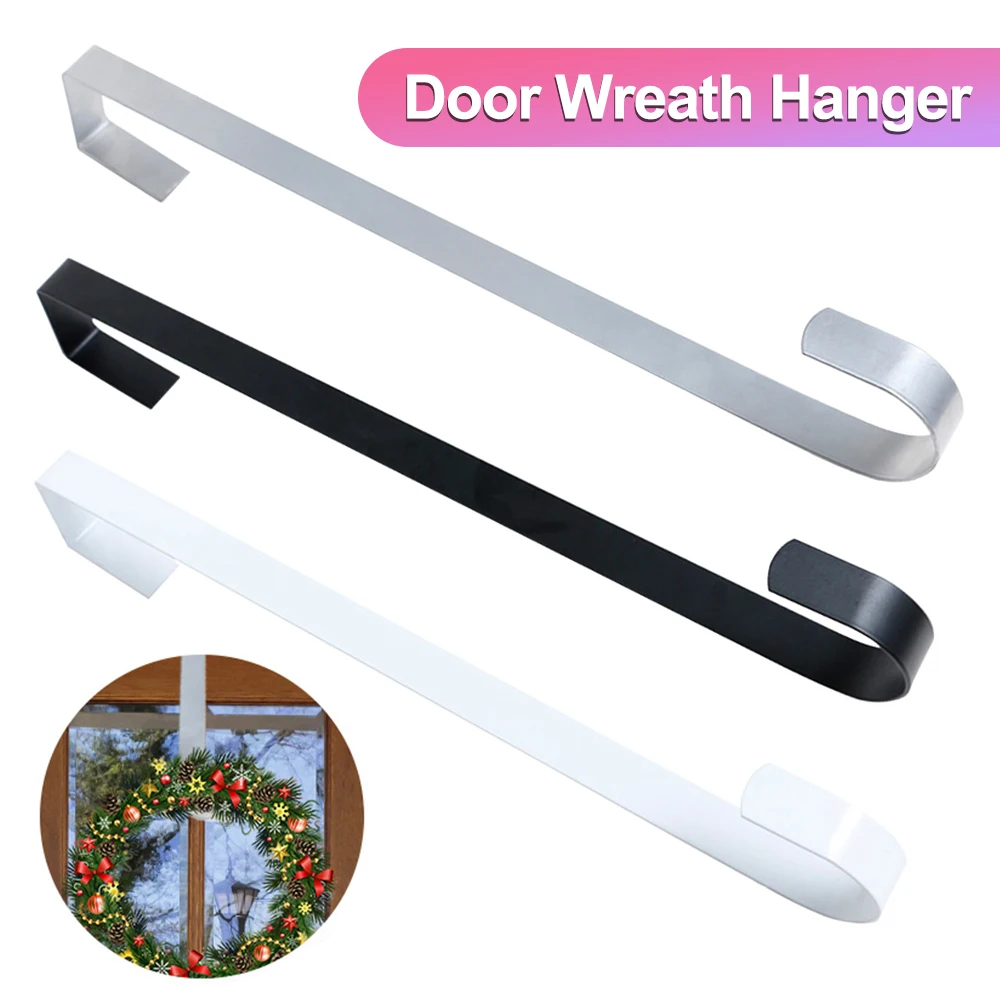 28cm38cmOverdoorWreathHolderSturdyMetalOverDoorWreathHook