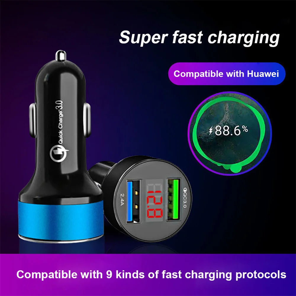  USB QC3.0  , LED а ޴ ,    , ޴ ڵ, 1 , 2 