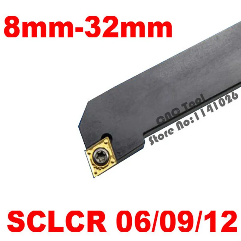 

Angle 95 SCLCR0808F06 SCLCR1010H06 SCLCR1212H09/06 SCLCR1616H09 SCLCR2020K09 SCLCR2525M09/12 SCLCR3232P12 SCLCL NC Turning tools