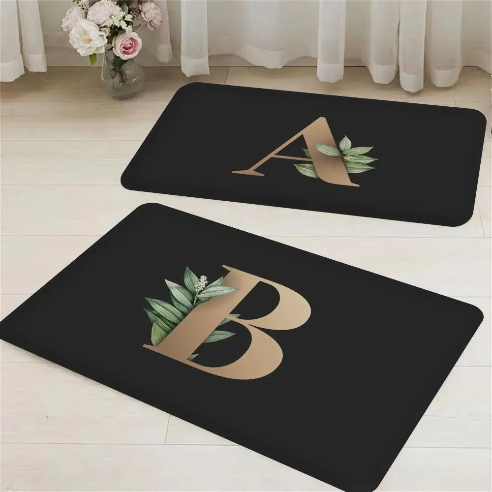 

Letter Floor Mat Room Mats Washable Non-Slip Living Room Sofa Chairs Area Mat Kitchen Alfombra