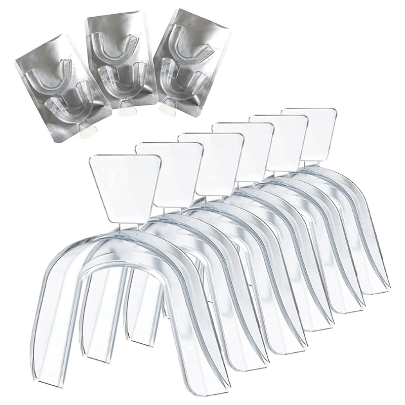 

Mouth Guard for Grinding Teeth Teeth Whitening Trays Moldable Night Guard Teeth Grinding Snoring Bruxism