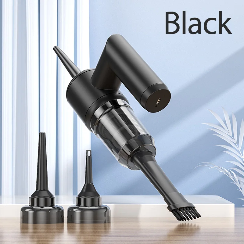 مكنسة كهربائية محمولة قوية لاسلكية - مثالية لإزالة...