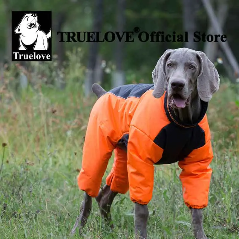 Dog Sweater Pet Jacket Pet Jumpsuits Truelove Winter Pet Dog Coat Reversible Clothes Outdoor Warm Big Small Dog Waterproof Reflective Walking Hiking Running TLG2271