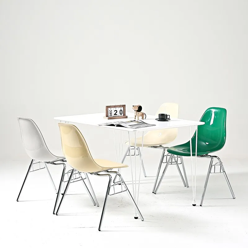 Dining Chairs Small Household Chair Nordic Instagram Popular Designer Coffee Shop Negotiation Chairs Furniture Living Room Chair