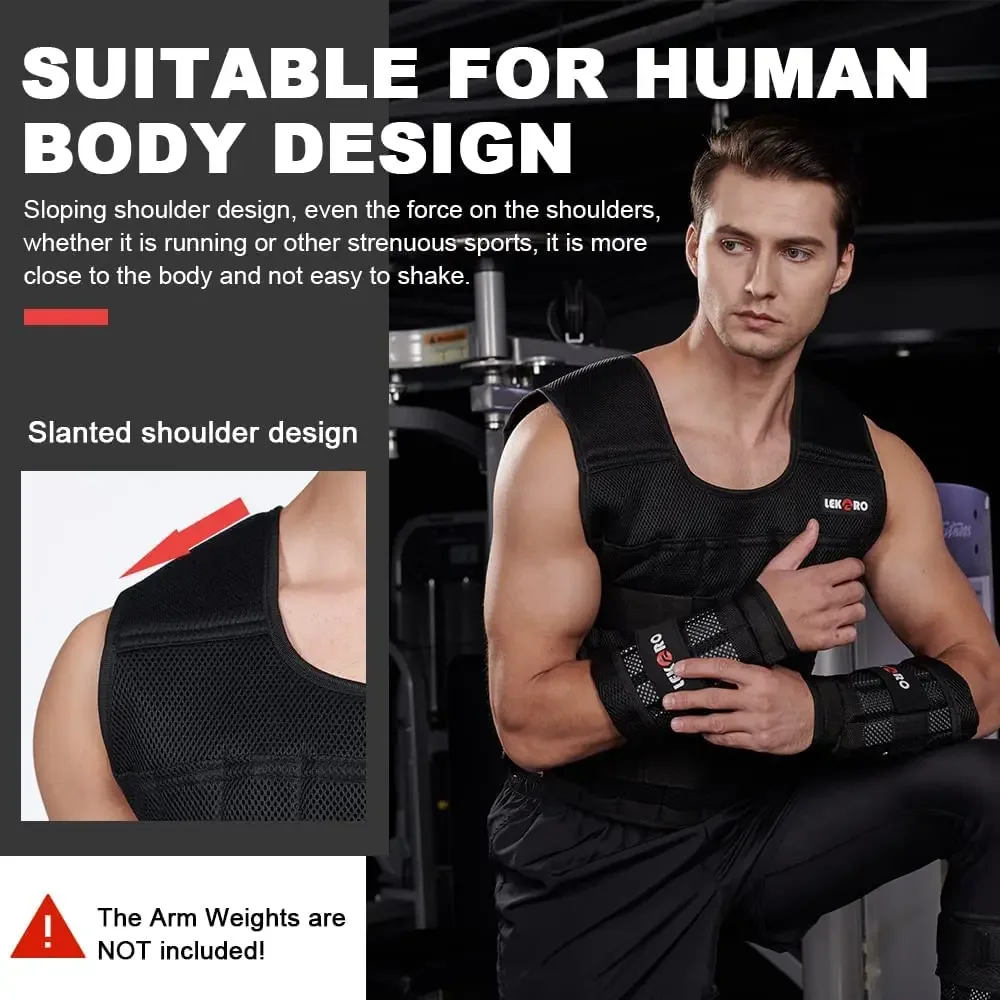 Gilet lesté réglable jusqu'à 20 kg LEKARO- NEUF