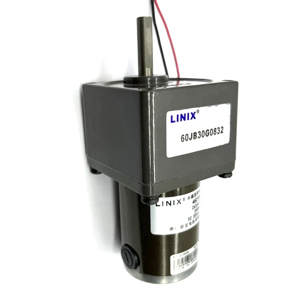LINIX 45ZY24-30/60JB30G083 2 постоянный магнитный двигатель постоянного тока 24 В 30 Вт 3000 об/мин