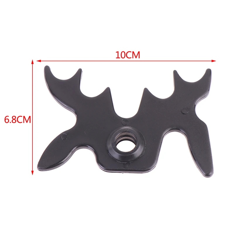 Billiard Cue Rack Snooker Billiards Cue Rack Bridge Head Cross Antlers Rod Holder Accessories Black Moose for Pool