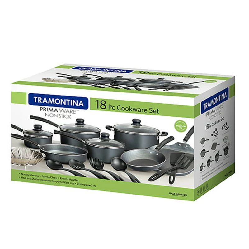 Heavy Duty Non Stick Cookware Set 18 Piece Non-stick Pots Pans Set