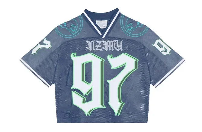 Y2K T Shirt American Fashionable breathable splicing loose