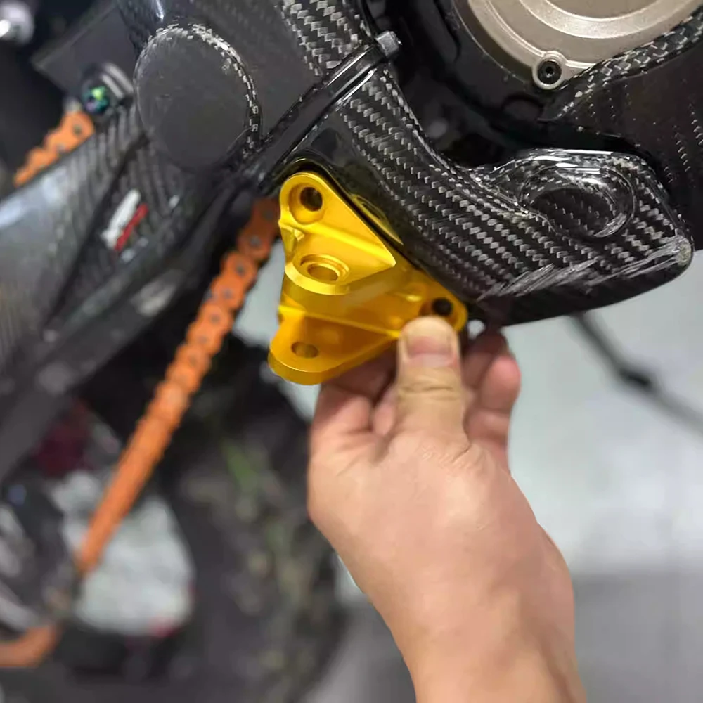 Description Picture 3 of itemSuron Ultra bee Modified Pedal Mounts Lightweight Aluminum Pedal Mounts Ultra bee Electric Motorcycle UB Parts