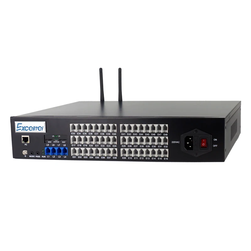 Easy programming PABX TP848-416 wIth GSM function for hotel and office and PC function