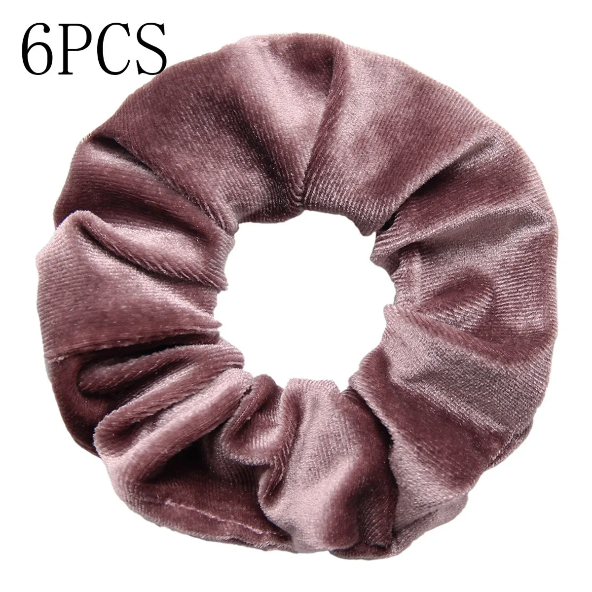 Velvet and Tie Dye Scrunchies Hair Accessories Set