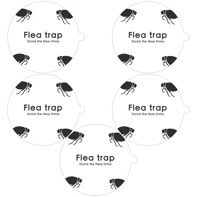 BugMD Pest Trapper Refill (3 Discs) - Flea Trap Refill, Sticky Trap for Fly, Moth, Flea, Mosquito, Wasp, Size: Refill Disc, White