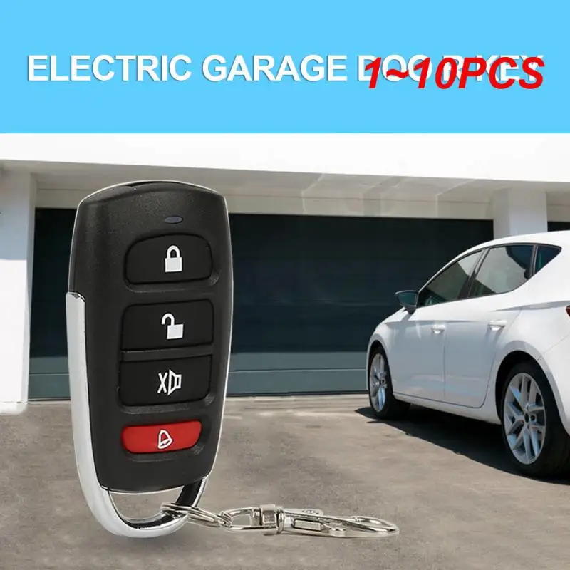 

1~10PCS 433Mhz Copy Remote Control Auto 4 Channe Code Garage Gate Door Garage Door Control Duplicator Portal Remote Control Key