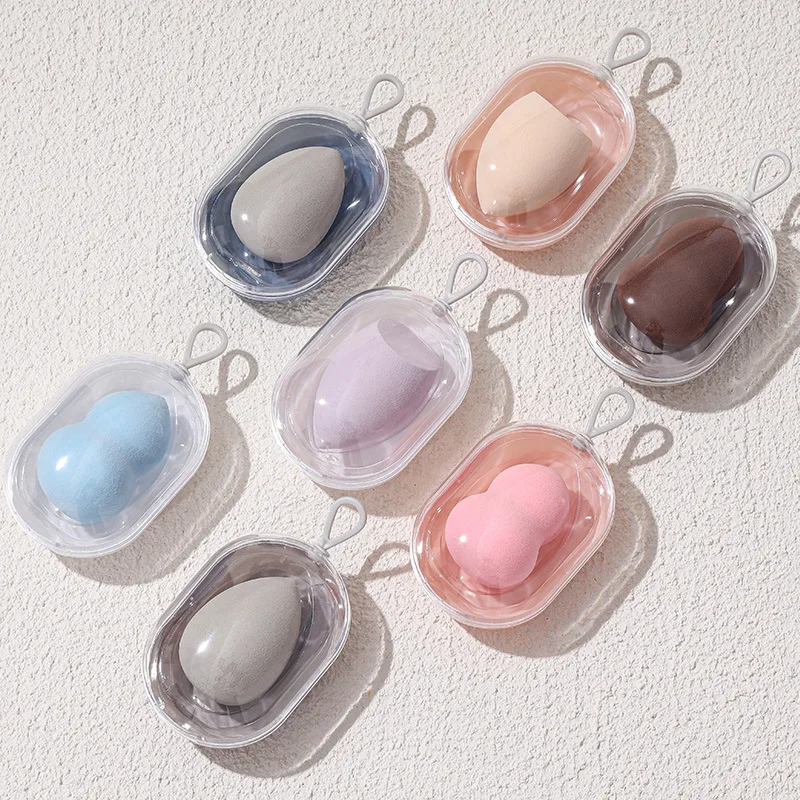 

Professional Makeup Sponge Wholesale Water Drop Gourd Cosmetic Puff For Foundation Concealer Powder Make Up Accesories With Logo