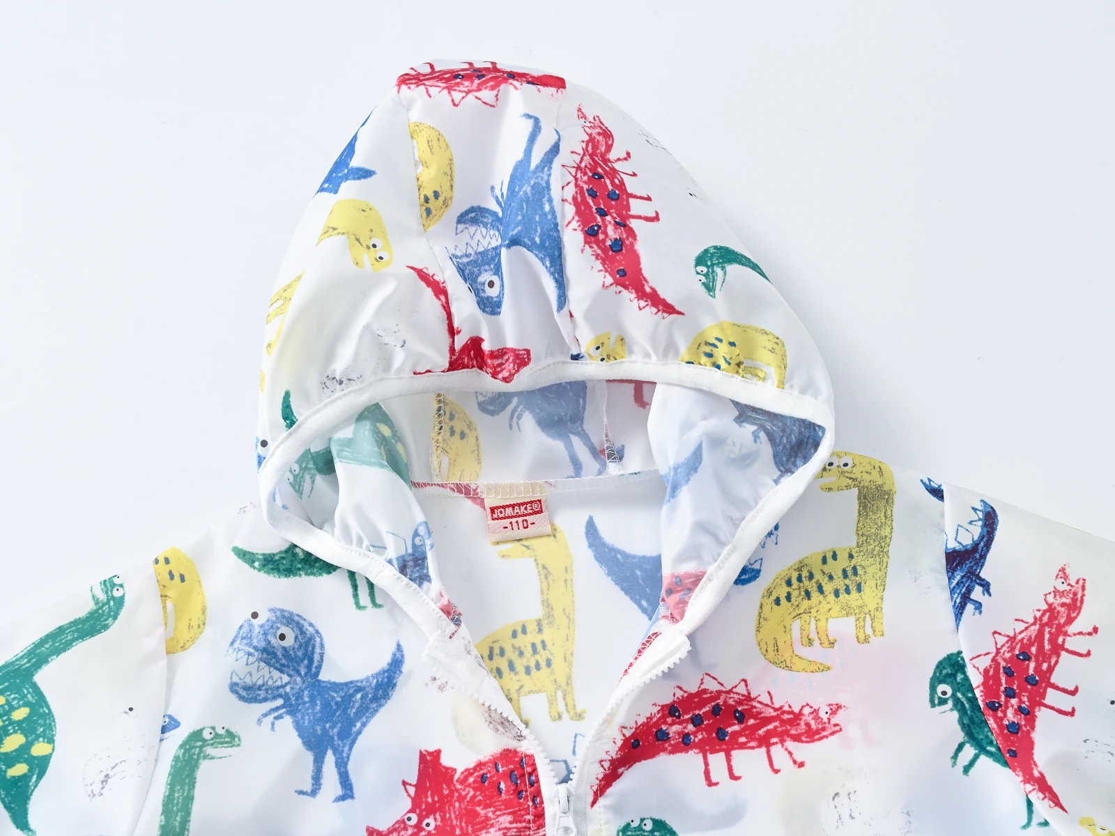 Maglietta con protezione solare leggera per ragazzi e ragazze, adorabile giacca con cappuccio alla moda in versione coreana stampata_voghion.com