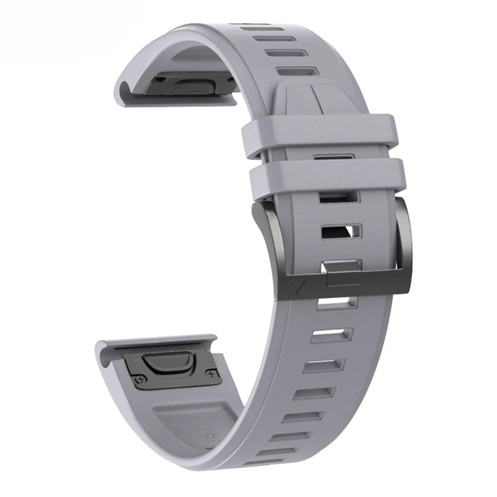 Durable Sports Watch Band with Quickfit Rubber Strap - 26/22mm
