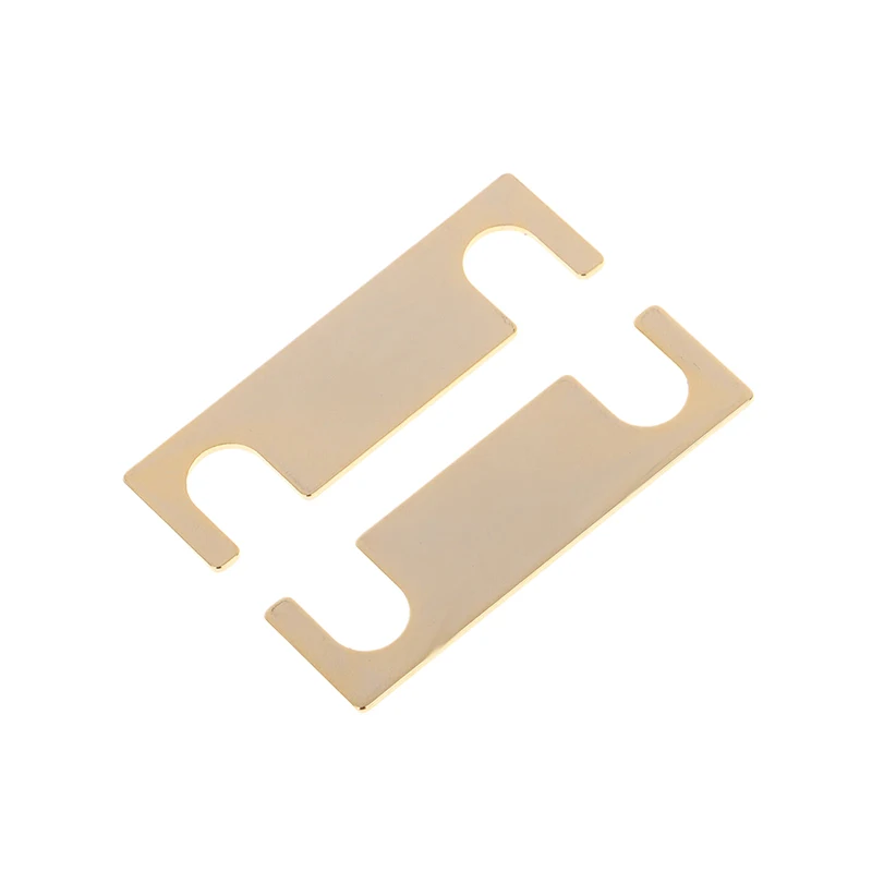 Speaker Pure Copper Connection Piece Four Column Double Line Sound 1Pair DIY Audio Junction Box Straight Piece Thick Copper