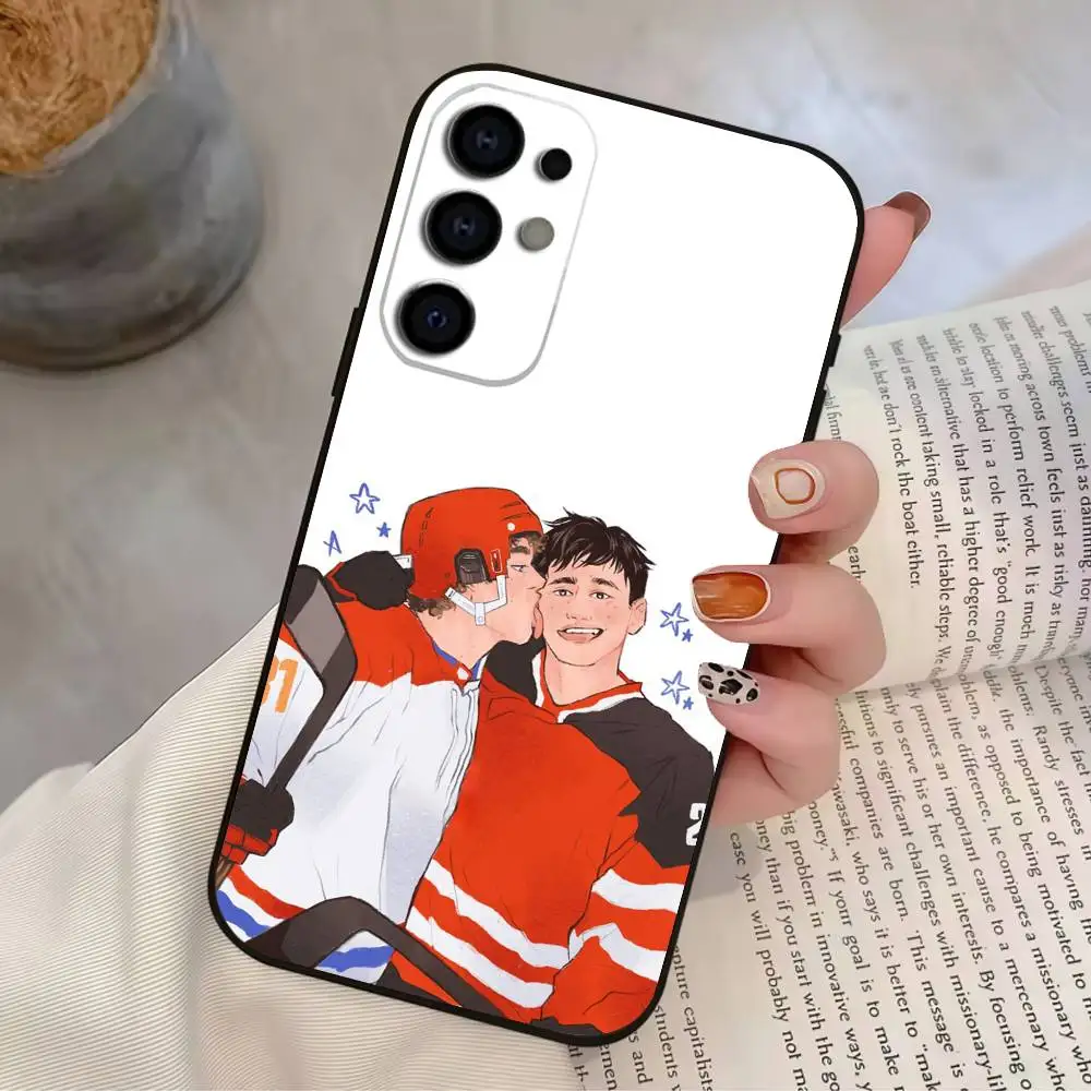 Heated Rivalry Silicone Soft Phone Case - Shane Hollander & Ilya Rozanov Design