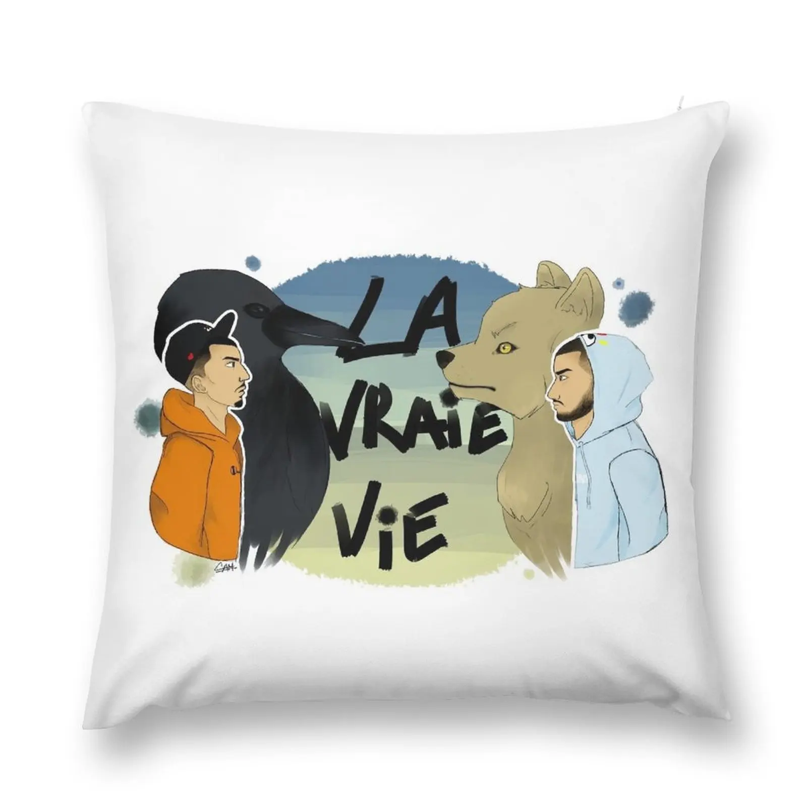 

THE TRUE LIFE - BIGFLO AND OLI Throw Pillow covers for pillows Rectangular Cushion Cover Pillowcase