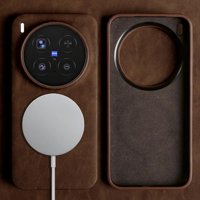 For Magsafe Premium Leather Case For Vivo X300 Pro Ultra X300FE X200 FE S30 Pro Mini X300s X200S X100s Pro Phone Case Back Cover - Image 16