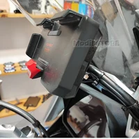 New Phone Holder Wireless Charger For BMW R1300GS R1300 GS R 1300 GS r1300gs Motorcycle Mount Fast USB Charging Red White Logo - Image 4