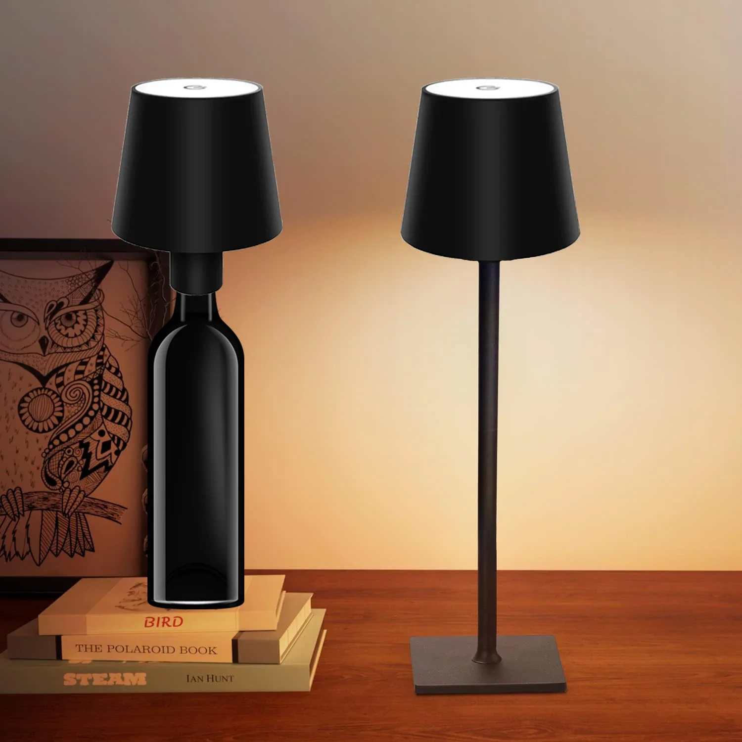 Cordless LED Touch Table Lamp