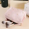 Girl Velvet Makeup Bag Organizer Soft Girl Lipstick Storage Bag Women Toiletry Beauty Make Up Case Pouch Portable Cosmetic Bag 1