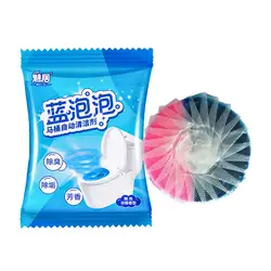 Deep Cleaning Toilet Bowl Cleaner Tablets - Powerful Deodorizing Bathroom Cleaner - A