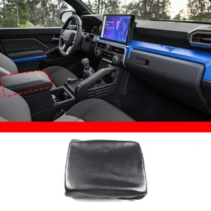 cheya Car Armrest Mat Center Console Arm Rest Protection Cushion Auto Armrests Storage Box Cover Pad for Toyota Tacoma 2024+