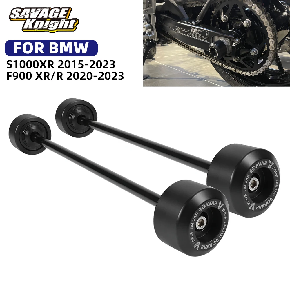 

For BMW S1000XR F900XR F900R Front Rear Wheel Axle Fork Crash Slider F900 XR R S1000 XR Swingarm Spools Moto Wheel Hub Protector