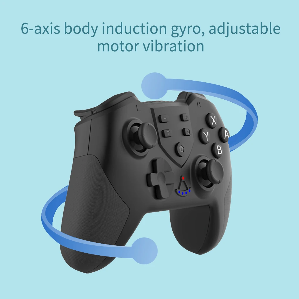 

T23 Switch PRO Wireless Bluetooth Game Handle with Vibrating Band to Wake Up Macro Programming Gyroscope Function NS Handle