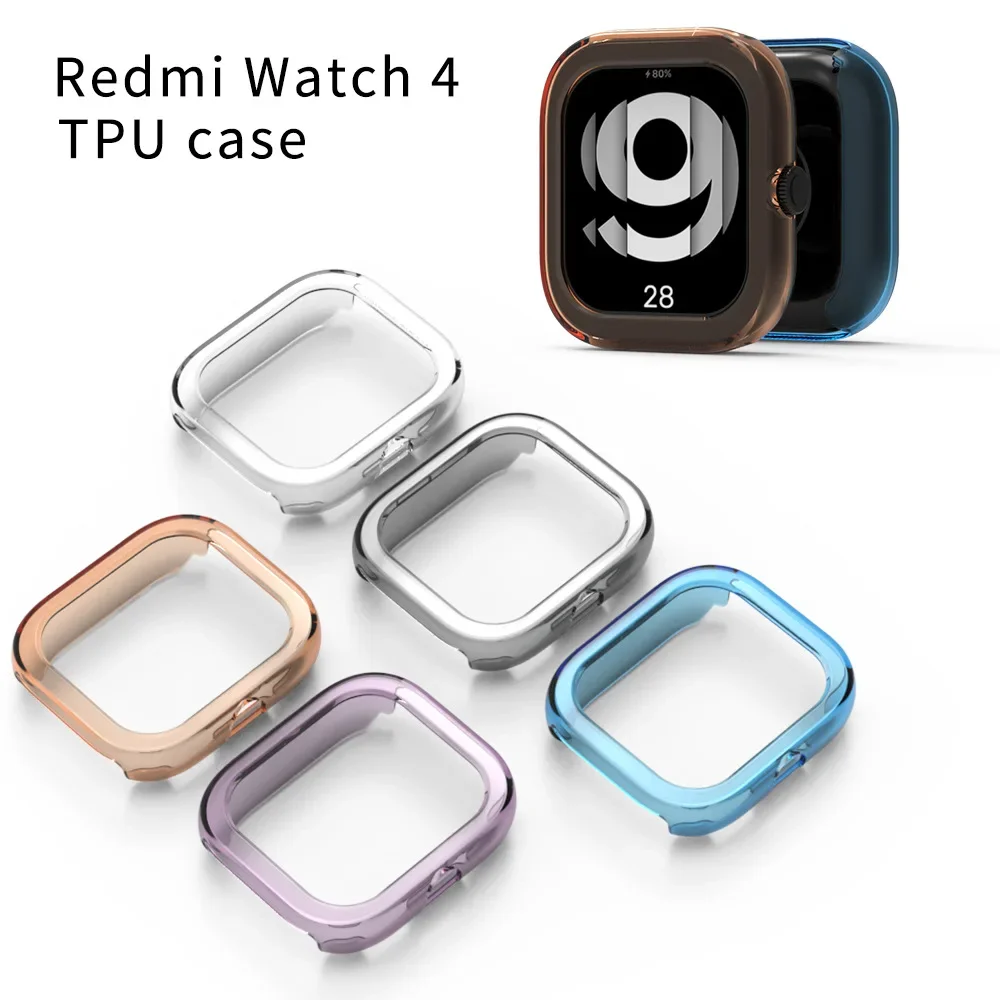 TPU Screen Protector Case & Frame Bumper for Smartwatch - Protective Cover