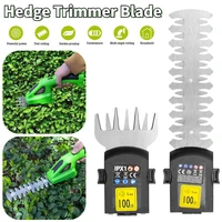 Electric Hedge Trimmer Blades Cut Grass Cordless Gardening Tool High Power Rechargeable Handheld Hedge Trimmer Spare Blades 1
