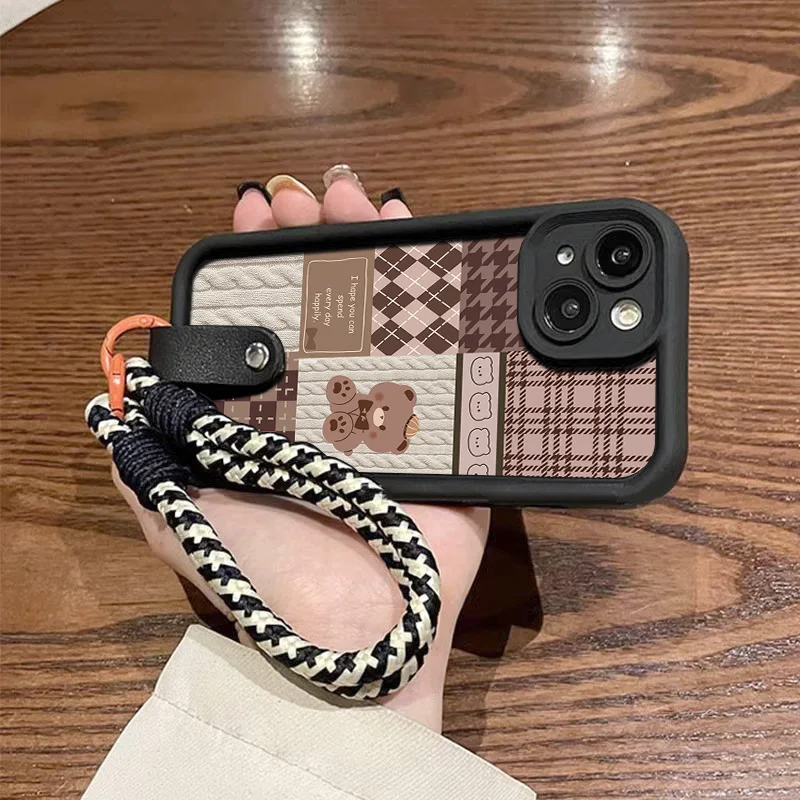 المعصم سلسلة قضية الهاتف ل Xiaomi 14T 13T 12T 11T...