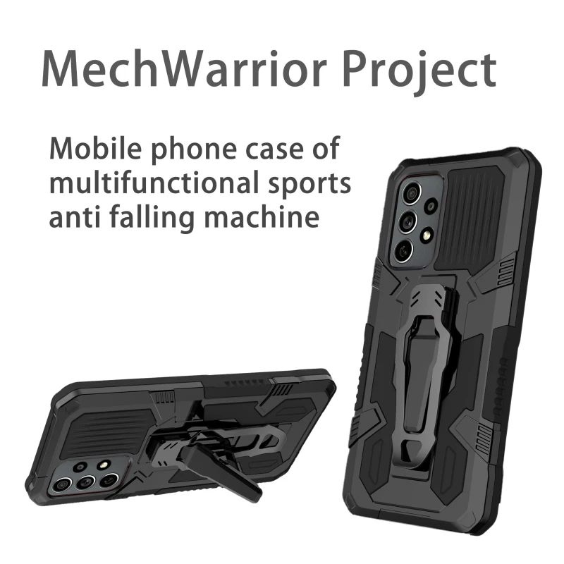 Metal Belt Clip Armor Shockproof Case For Samsung Galaxy S23 S22 Ultra S21 S20 FE A14 A34 A54 A33 A32 A52S A73 A72 A53_voghion.com