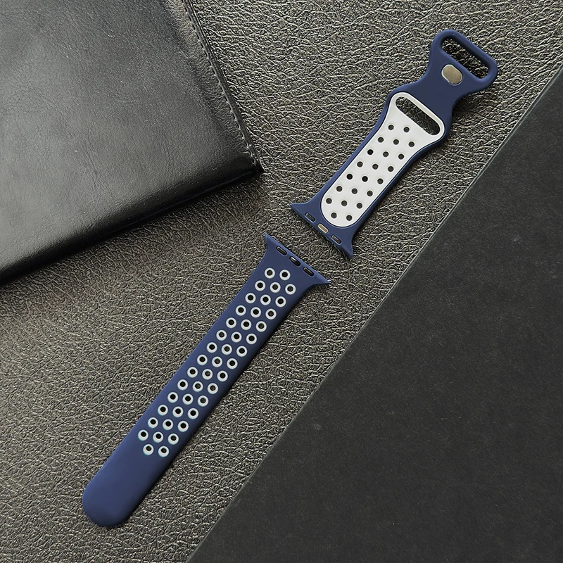 Premium Silicone Sports Watch Strap – Durable Rubber Band for Comfort and Style