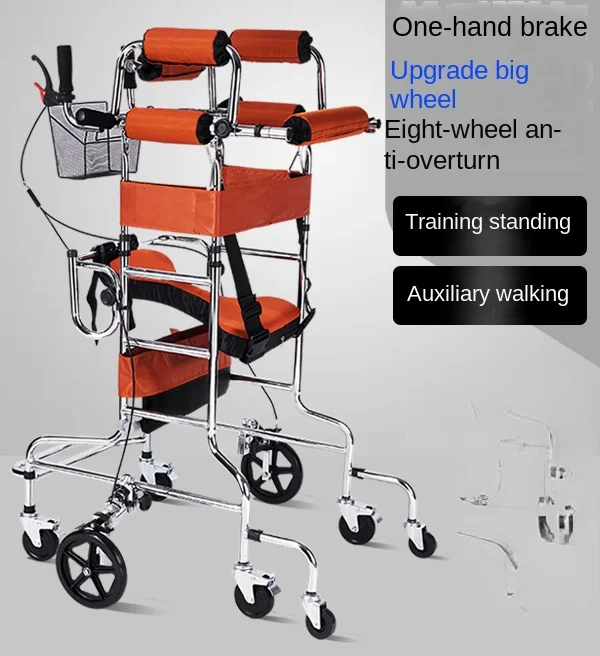 

Multi-functional standing frame rehabilitation equipment