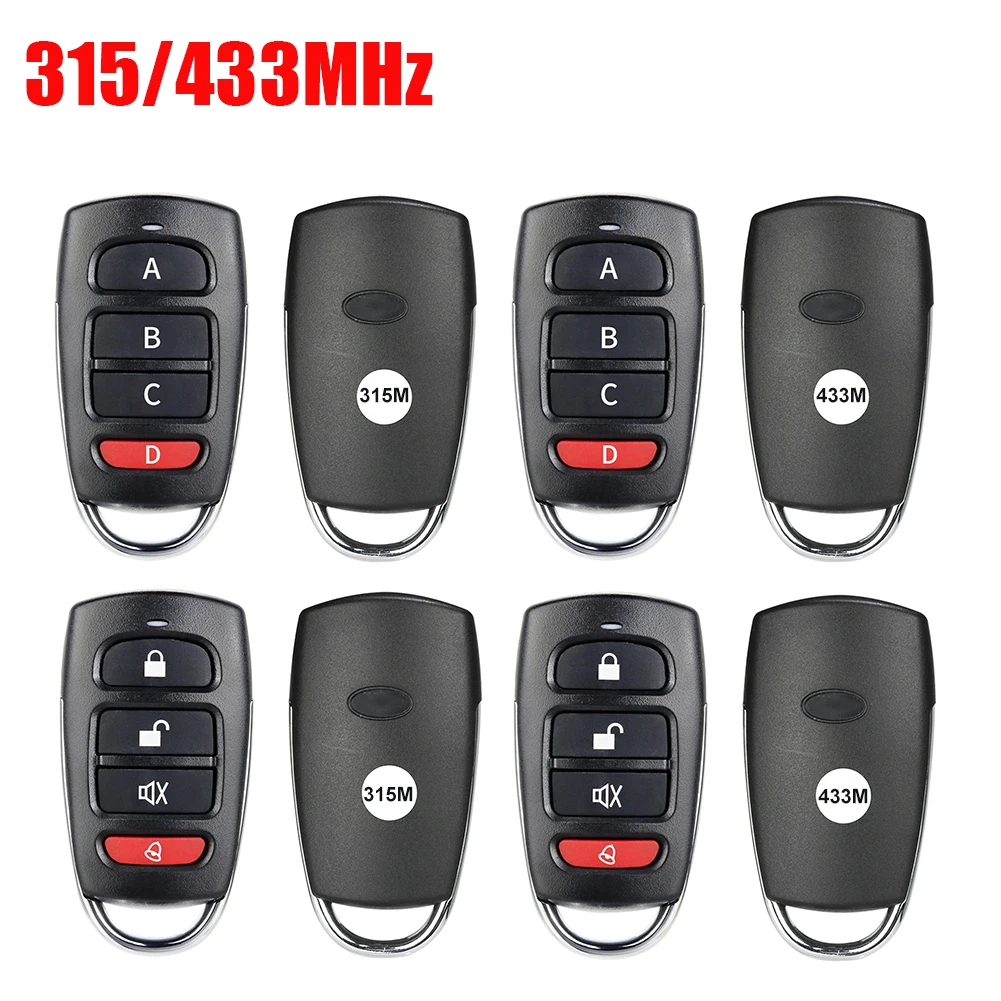 전기 게이트용 키 복제기, 범용 복사 리모컨 교체, 거리 제어, 고정 학습 코드, 315MHz, 433MHz