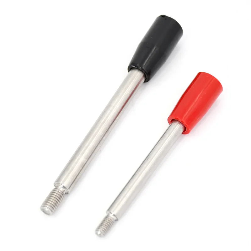 Machine Tool Handle Bar 304 Stainless Steel Screw M6M8M10M12 Bench Drill Joystick Putter Double Head Screw Ball Head Rod 1pc