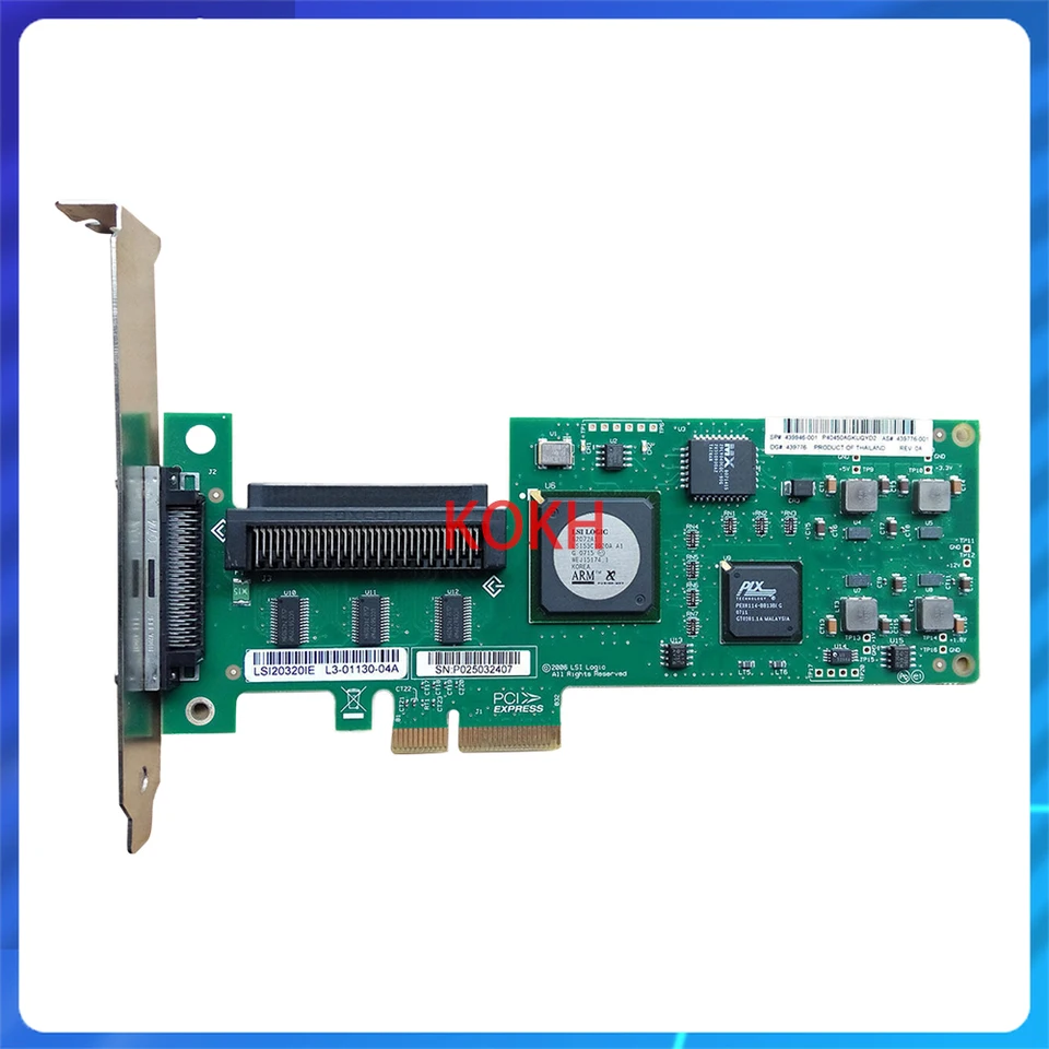 Dell NU947 LSI 20320IE U320 PCI-E SCSI ADAPTOR - Foto 3