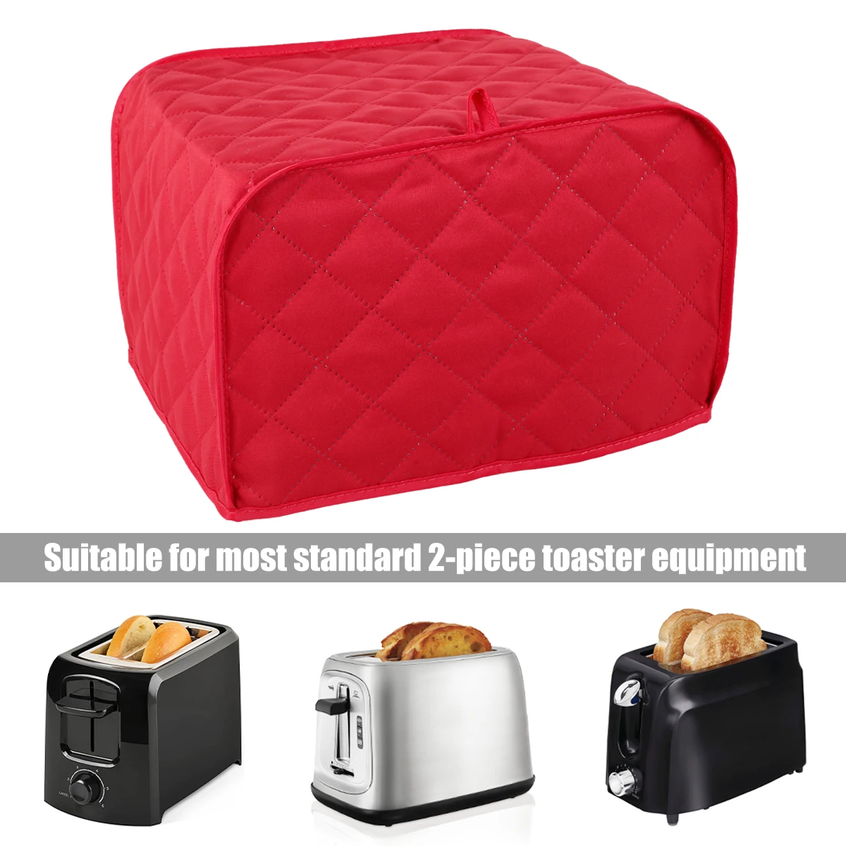 Toaster Cover Anti Dust Bread Maker Machine Washable Protective Two Slice