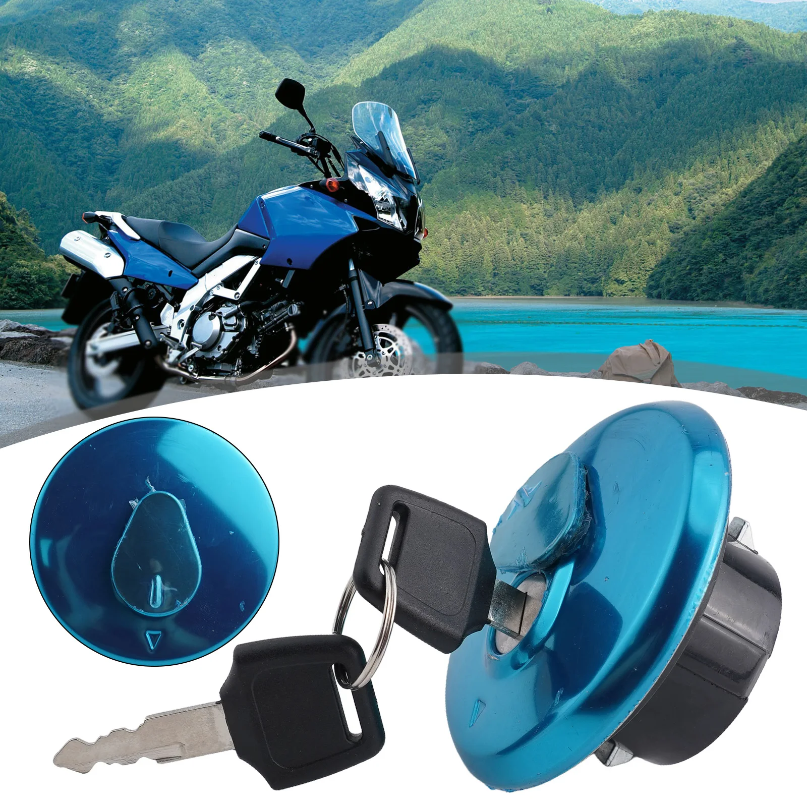 

Universal Fuel Tank Cap Fuel Tank Cap Most Motorcycles Aluminum Alloy Cap Cover Durable And Practical Motorbike