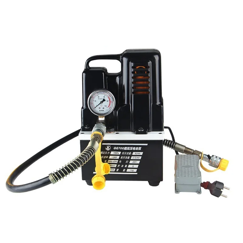 High Pressure Oil Pump 1.2KW Electric Hydraulic Pump UltraSmall