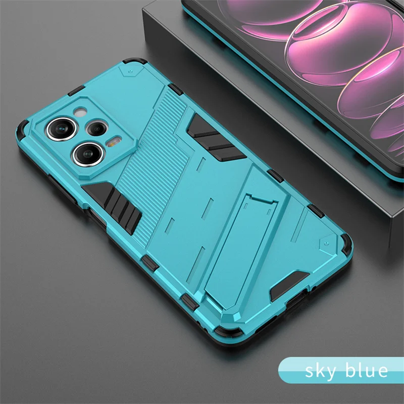 Anti-Shock Kickstand Magnetic Holder Armor Phone Case Cover