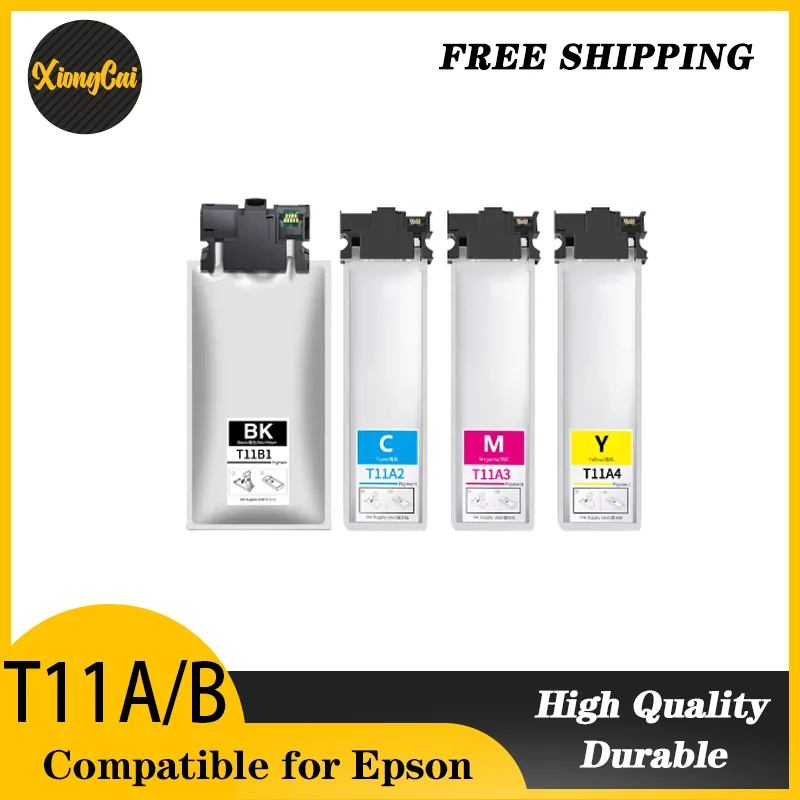 

South America T11A T11A1 T11B1 T11A2 T11A3 T11A4 Pigment Ink Cartridge With Chip For Epson WorkForce WF-C5890 WF-C5390 Printer