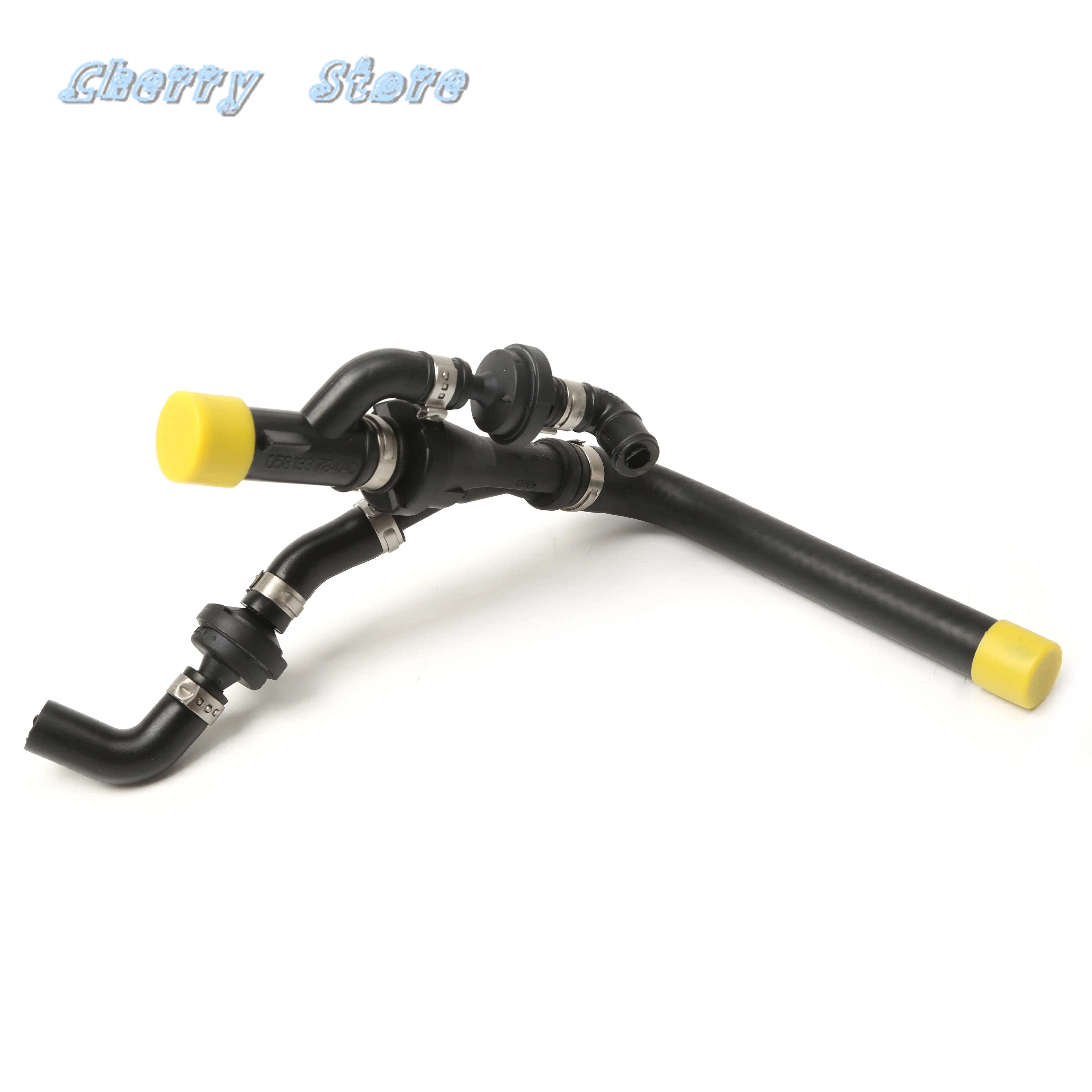 Audi S4 058133753B Vacuüm Terugslagklep Ontluchtingsslang Montage