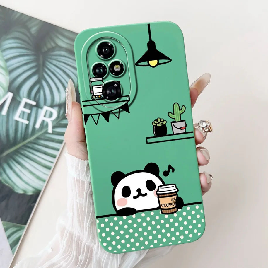 Cute Cartoon Panda Cat Shockproof Case - Durable Protective Bumper Cover