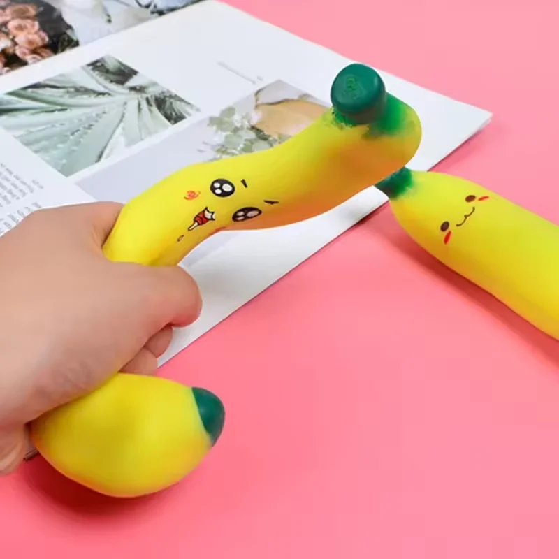Stress Relief Fruits Squishy Toys - Anti-Anxiety Stretchy & Slow Rebound Squeeze Collection